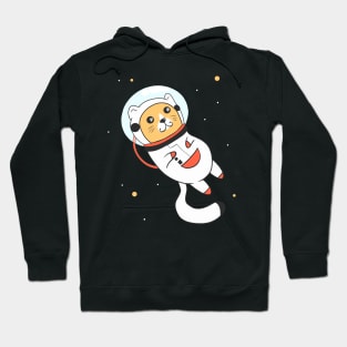 Space Cat Kawaii Astronaut Kitty Hoodie